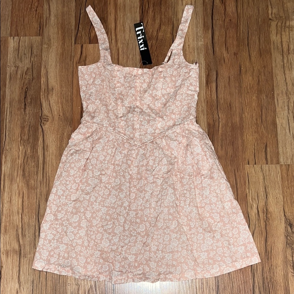 Corset floral dress